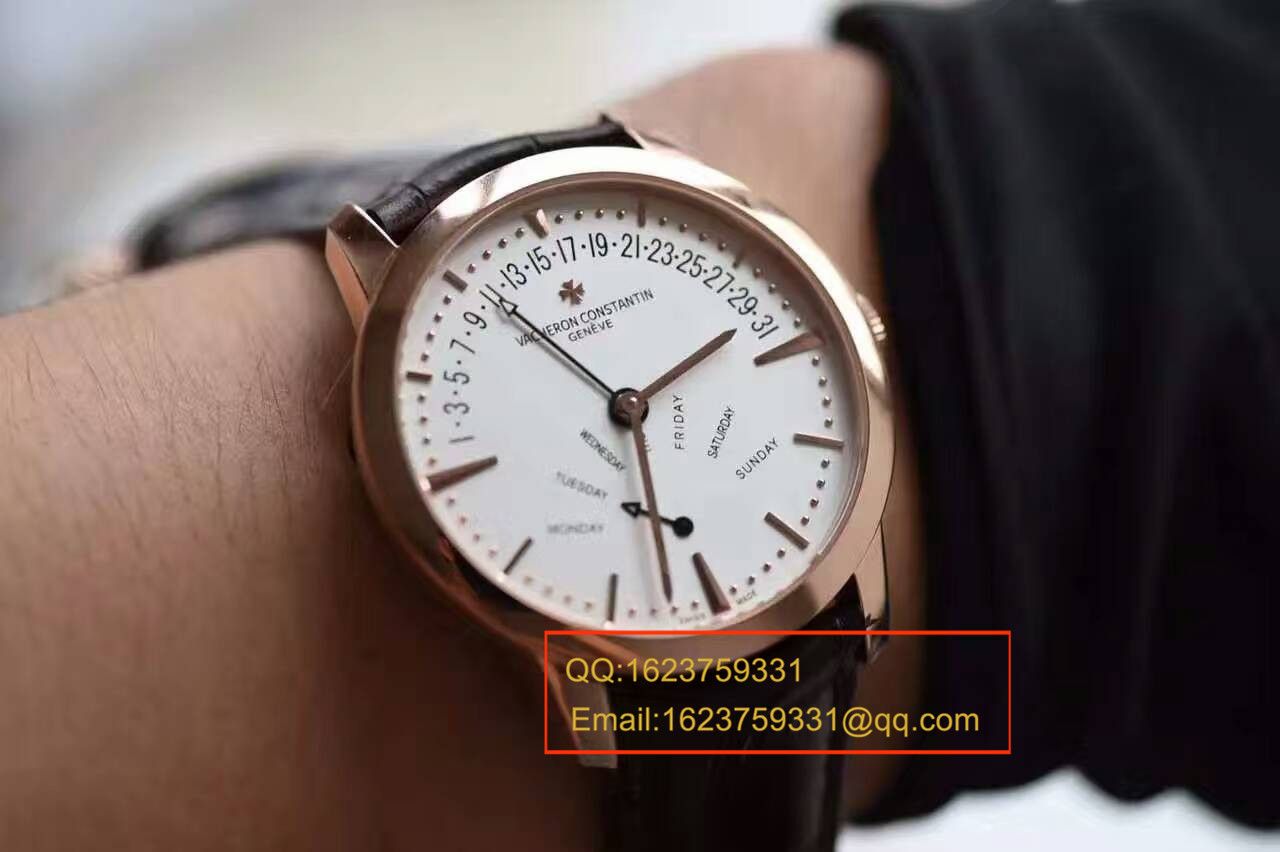 【独家视频测评 Perfect  High quality  Knockoff  Watches 】Vacheron Constantin  传承PATRIMONY双飞返 86020/000R-9239 wrist watches  / JSB0152