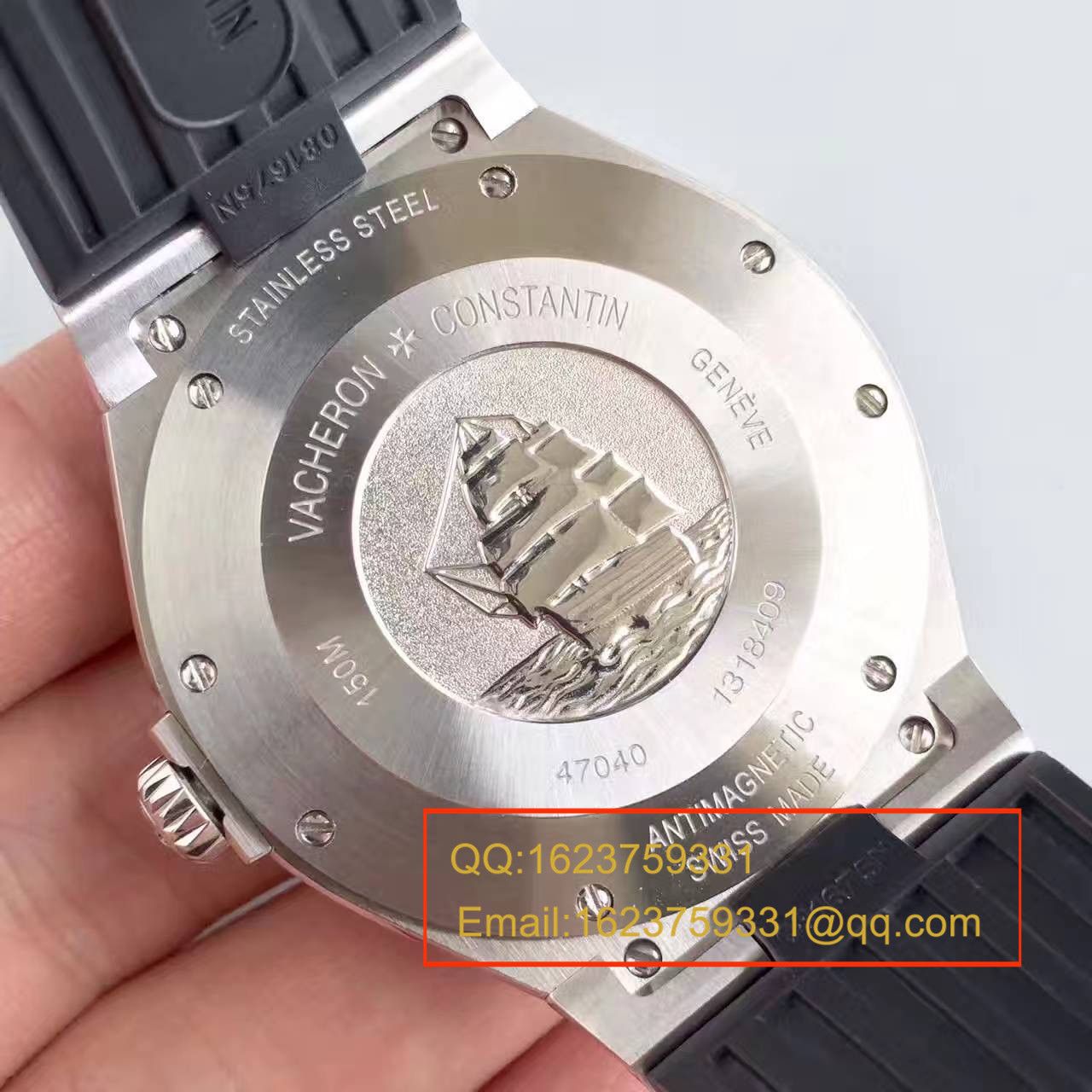 【JJ Factory  Perfect  High quality  Replica Watches 】Vacheron Constantin   Overseas 系列47040/000W-9500 wrist watches  / JS185