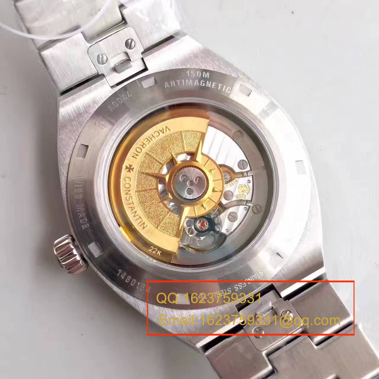 【独家 Video analysis 8F Perfect  High quality  Replica Watches 】Vacheron Constantin   Overseas 系列新款4500V/110A-B126 wrist watches  / JS150