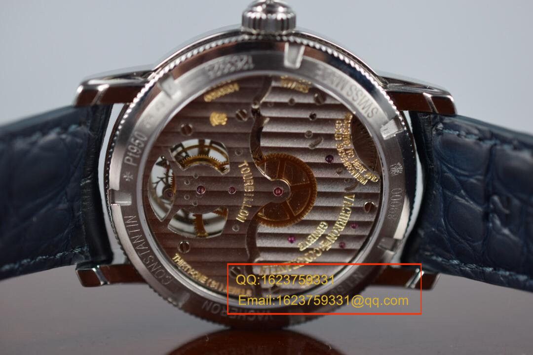 【TF Factory  Perfect  High quality  Replica Watches 】Vacheron Constantin  TRADITIONNELLE系列89000/000P-9843 Tourbillon  wrist watches  / JSDF179