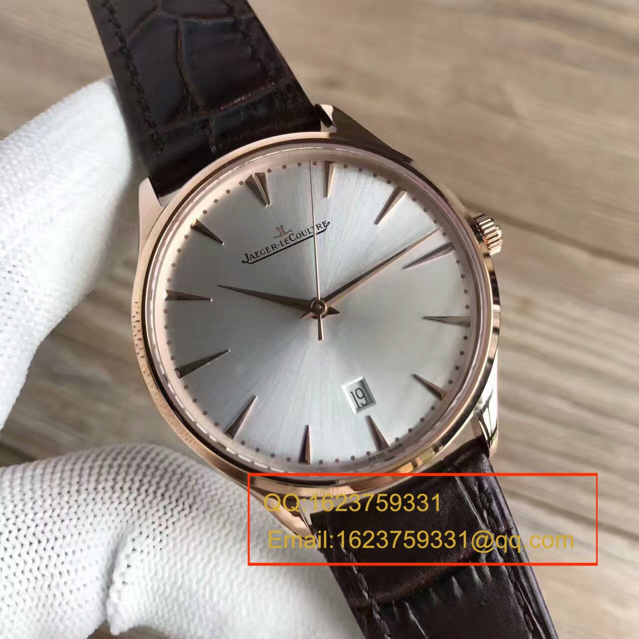 【台湾 Factory 1:1 Replica Watches 】 Jaeger-LeCoultre 超薄大师系列Q1282510 wrist watches  / JJ090