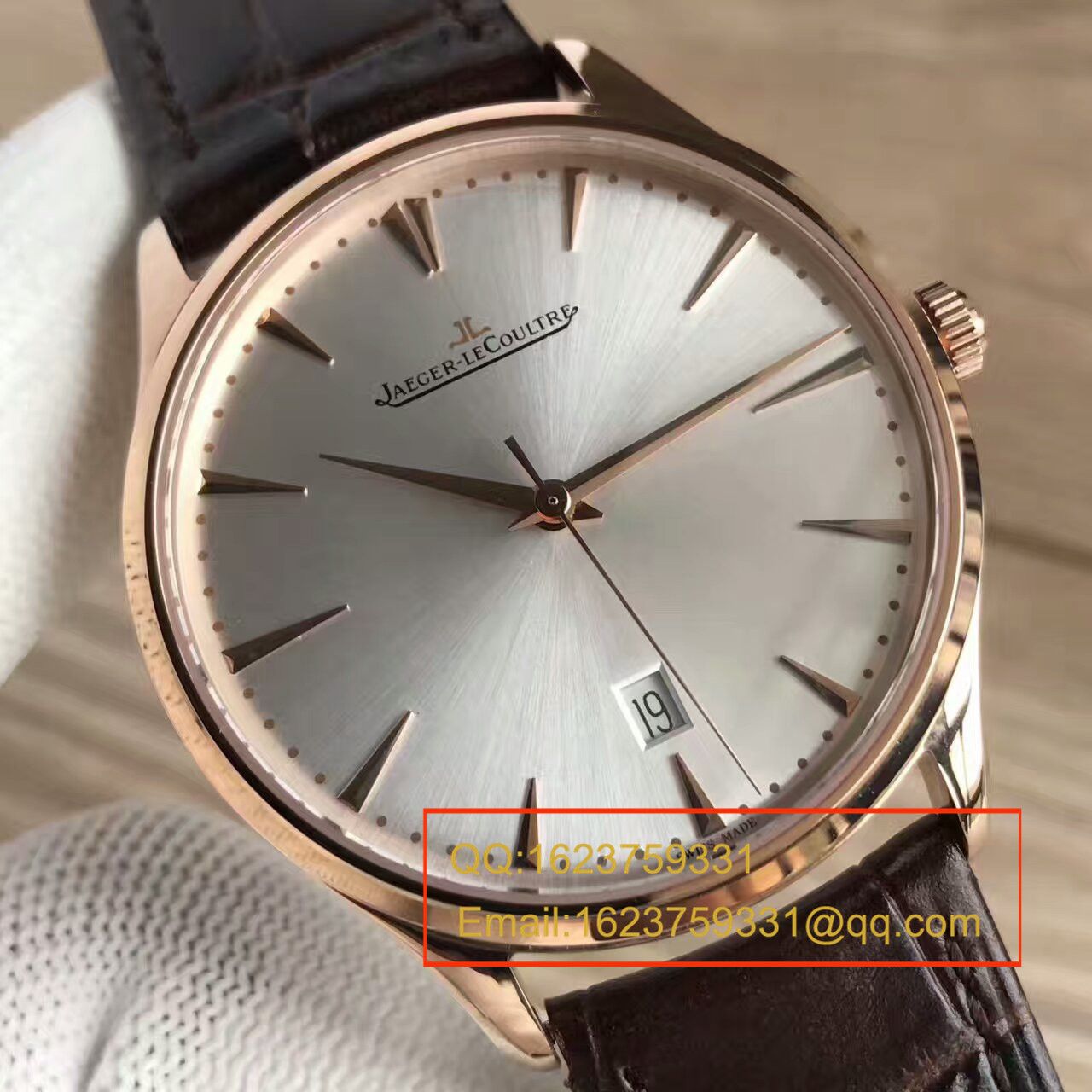 【台湾 Factory 1:1 Replica Watches 】 Jaeger-LeCoultre 超薄大师系列Q1282510 wrist watches  / JJ090