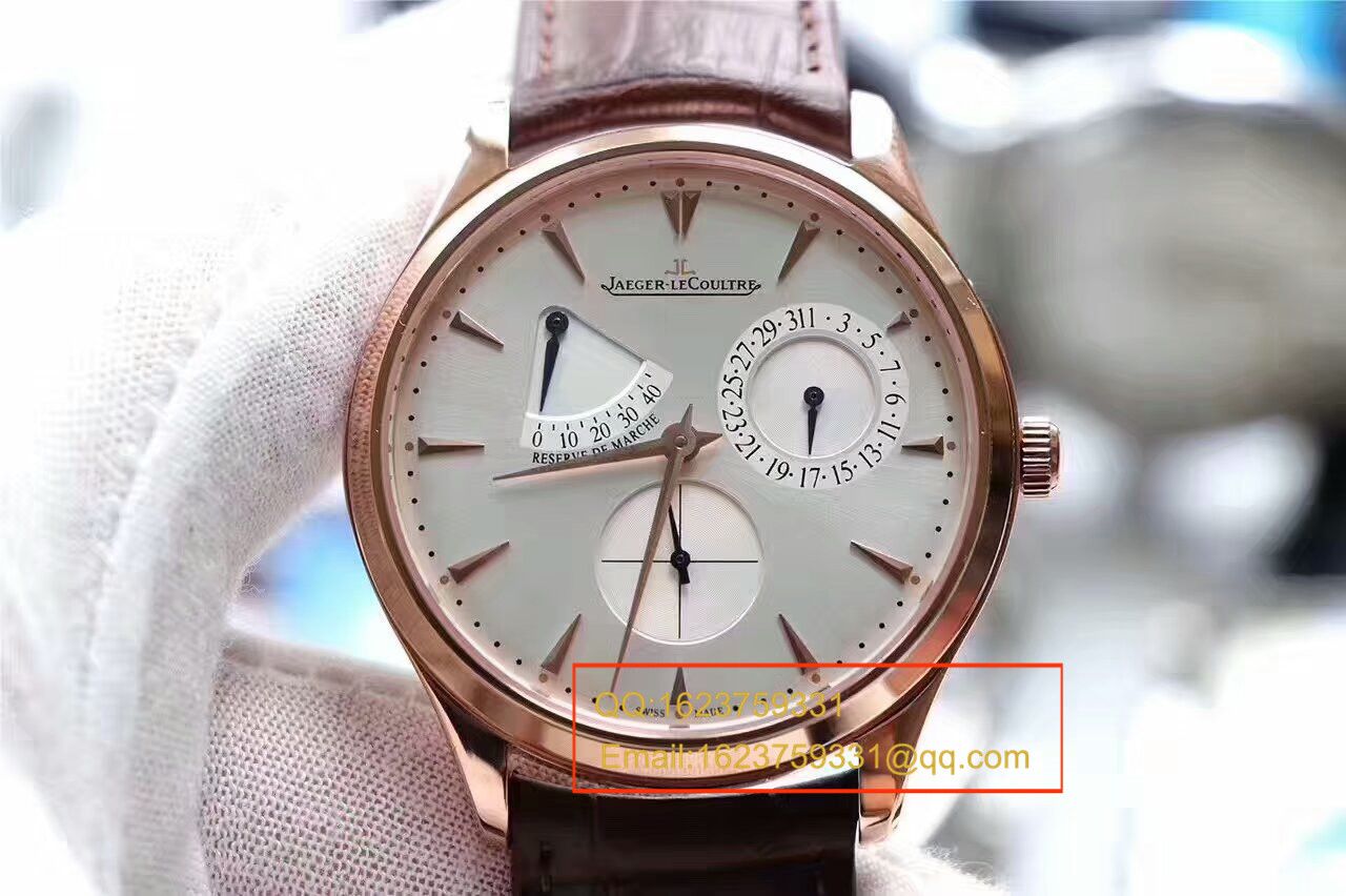 【3A Factory  High quality  Knockoff  Watches 】 Jaeger-LeCoultre 超薄大师系列 wrist watches 系列 《 Jaeger-LeCoultre 小丑新升级版》Q1372520机械 wrist watches  / JJAH062