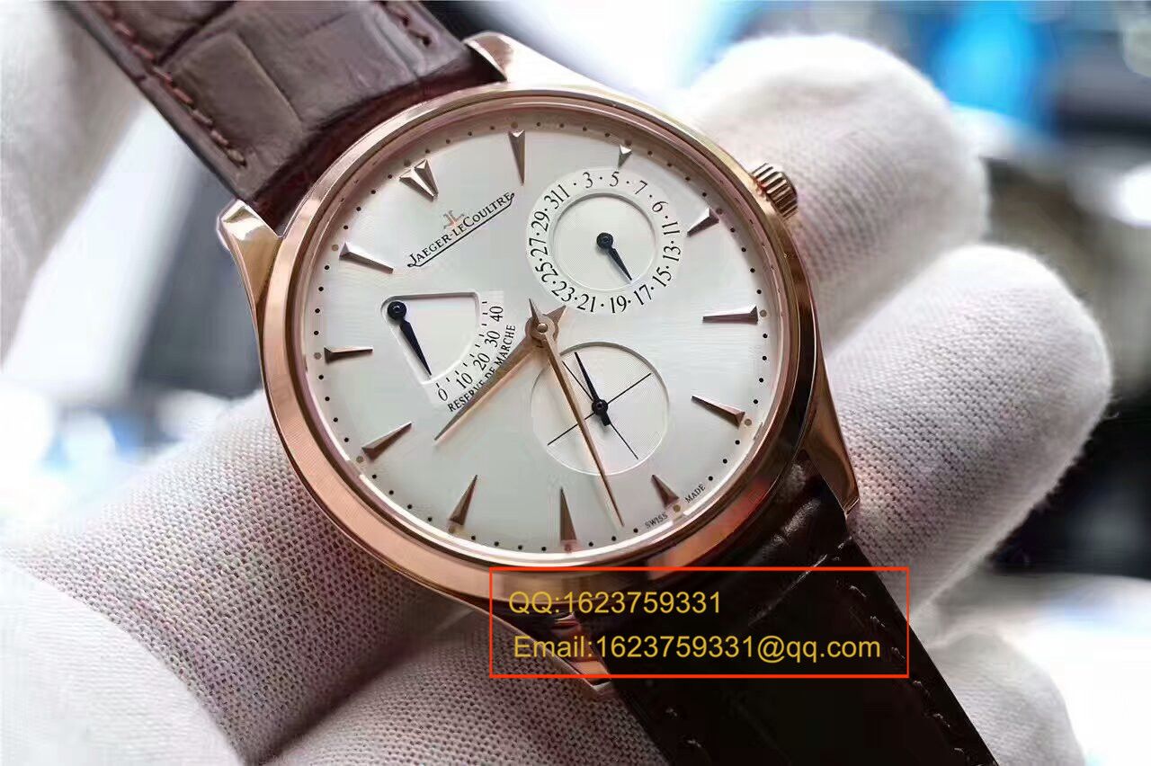 【3A Factory  High quality  Knockoff  Watches 】 Jaeger-LeCoultre 超薄大师系列 wrist watches 系列 《 Jaeger-LeCoultre 小丑新升级版》Q1372520机械 wrist watches  / JJAH062