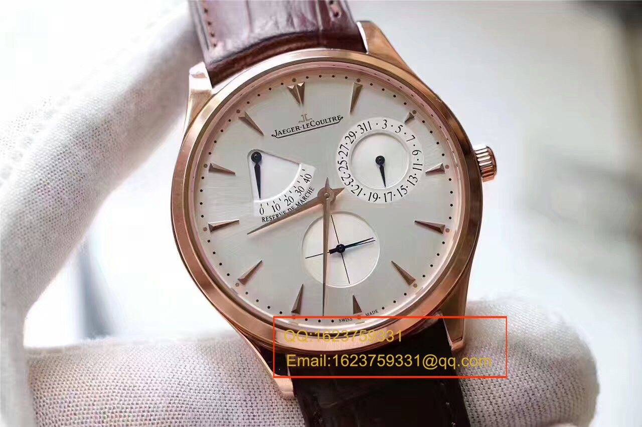 【3A Factory  High quality  Knockoff  Watches 】 Jaeger-LeCoultre 超薄大师系列 wrist watches 系列 《 Jaeger-LeCoultre 小丑新升级版》Q1372520机械 wrist watches  / JJAH062