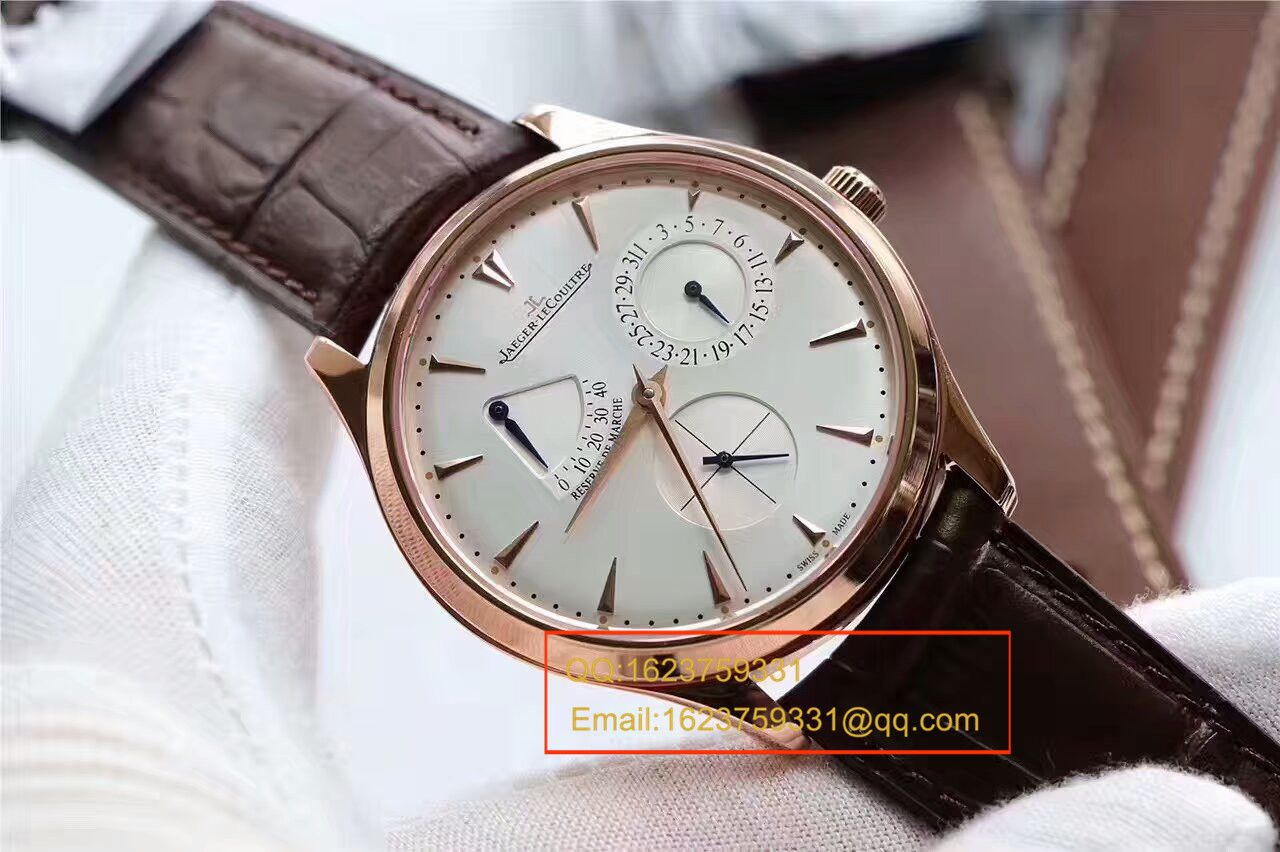【3A Factory  High quality  Knockoff  Watches 】 Jaeger-LeCoultre 超薄大师系列 wrist watches 系列 《 Jaeger-LeCoultre 小丑新升级版》Q1372520机械 wrist watches  / JJAH062
