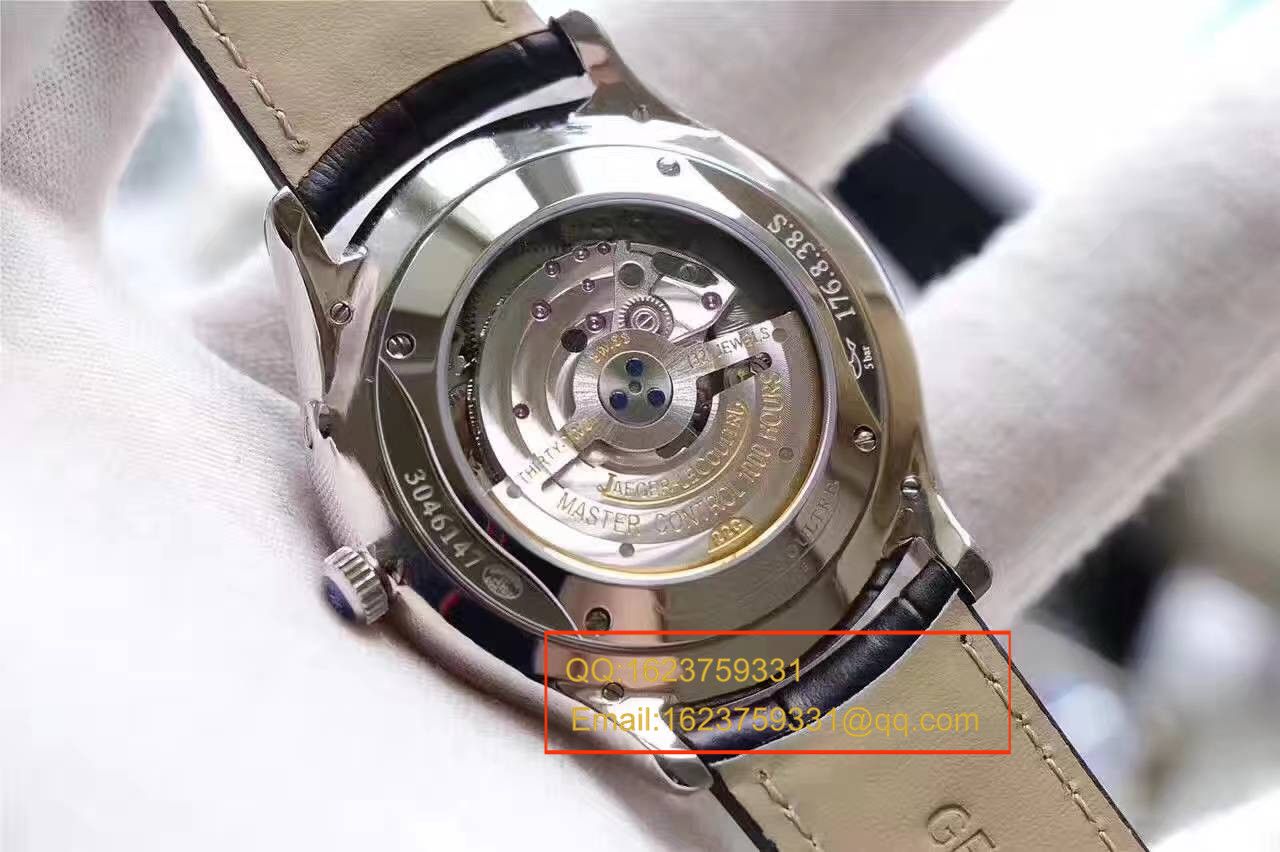 【3A Factory  High quality  Knockoff  Watches 】 Jaeger-LeCoultre 大師系列《 Jaeger-LeCoultre 小丑新升级版》Q1378420机械 wrist watches  / JJ061
