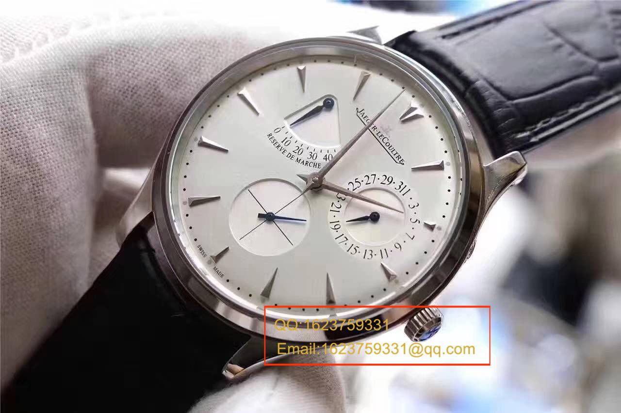 【3A Factory  High quality  Knockoff  Watches 】 Jaeger-LeCoultre 大師系列《 Jaeger-LeCoultre 小丑新升级版》Q1378420机械 wrist watches  / JJ061