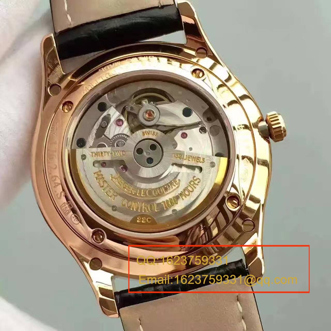 【VF Factory  Perfect  High quality  Replica Watches 】 Jaeger-LeCoultre 大师系列月相大师1362501 wrist watches  / JJ113