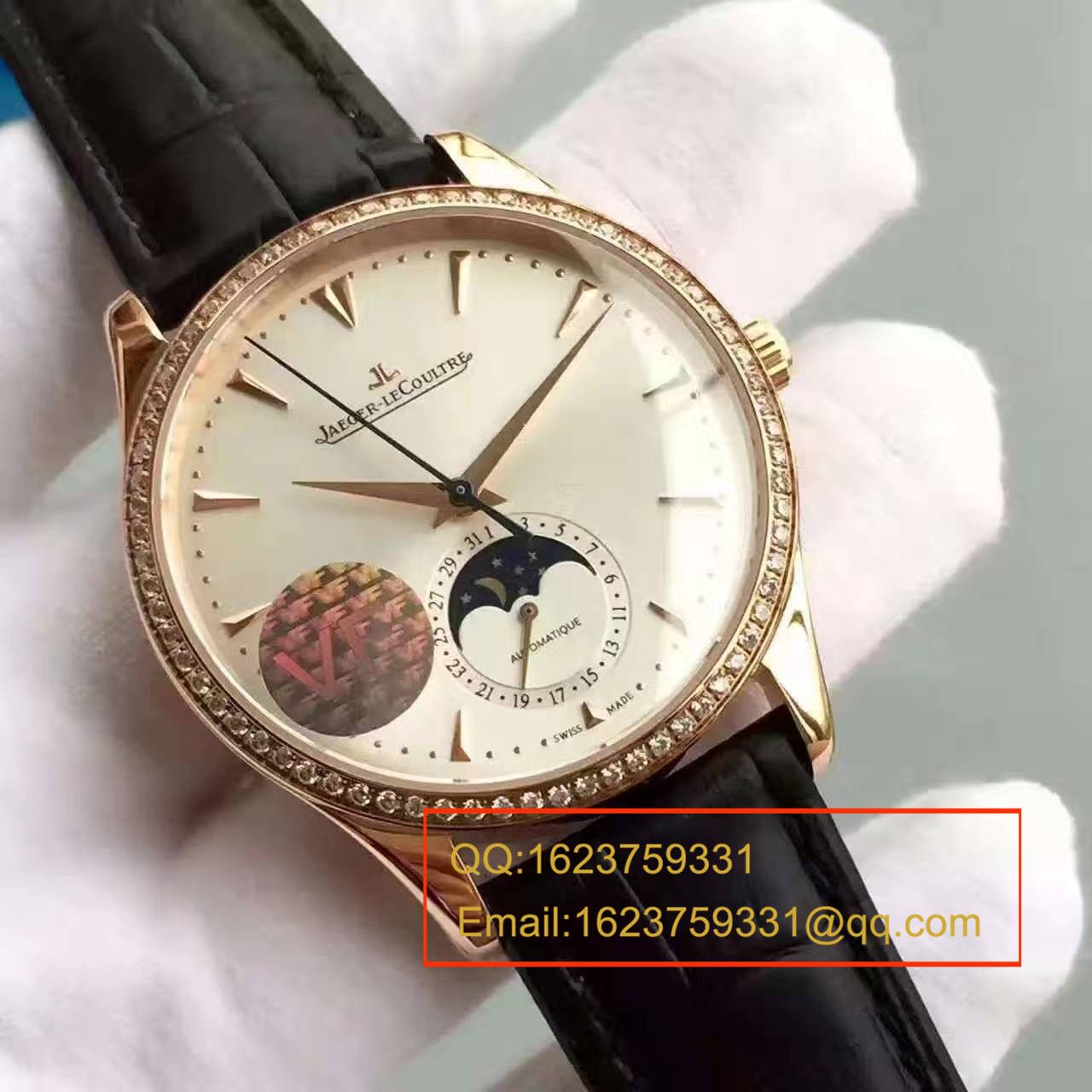 【VF Factory  Perfect  High quality  Replica Watches 】 Jaeger-LeCoultre 大师系列月相大师1362501 wrist watches  / JJ113