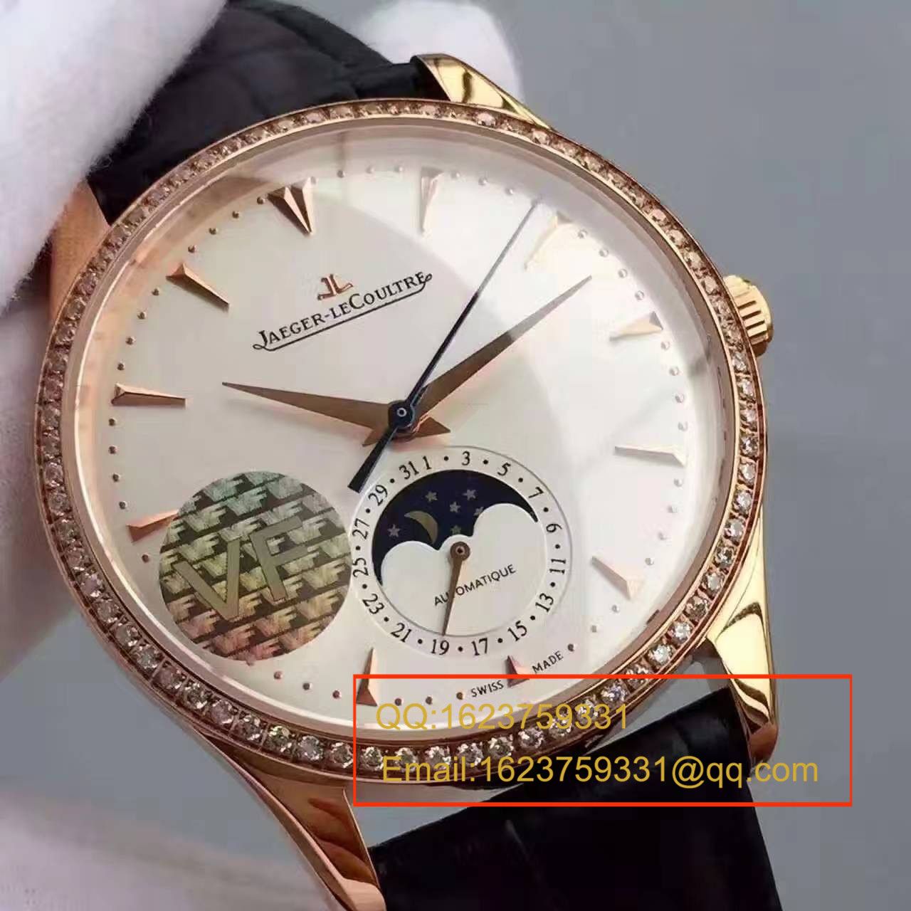 【VF Factory  Perfect  High quality  Replica Watches 】 Jaeger-LeCoultre 大师系列月相大师1362501 wrist watches  / JJ113