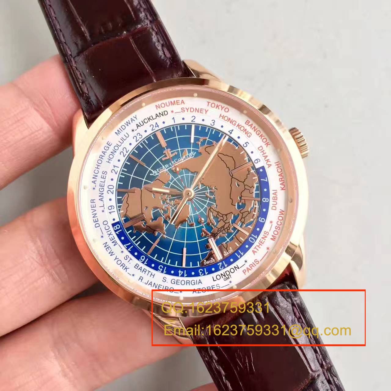 【台湾 Perfect  Replica Copy  Watches 】Jaeger-LeCoultre  地球物理天文台 wrist watches 系列 Q8102520 男士 wrist watches  / JJ045