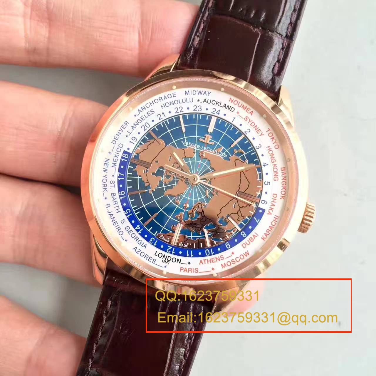 【台湾 Perfect  Replica Copy  Watches 】Jaeger-LeCoultre  地球物理天文台 wrist watches 系列 Q8102520 男士 wrist watches  / JJ045