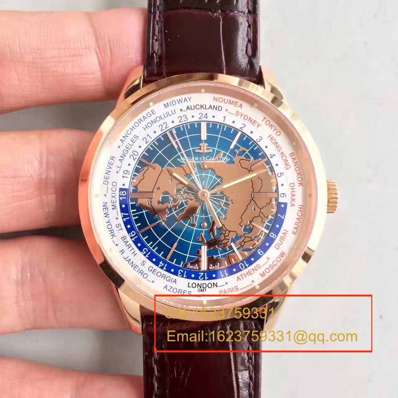 【台湾 Perfect  Replica Copy  Watches 】Jaeger-LeCoultre  地球物理天文台 wrist watches 系列 Q8102520 男士 wrist watches  / JJ045
