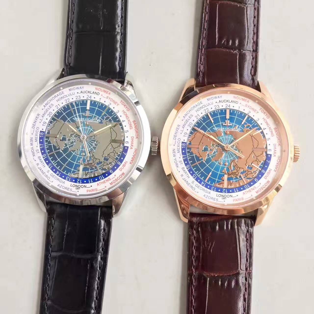 【台湾 Perfect  Replica Copy  Watches 】Jaeger-LeCoultre  地球物理天文台 wrist watches 系列 Q8102520 男士 wrist watches  / JJ045
