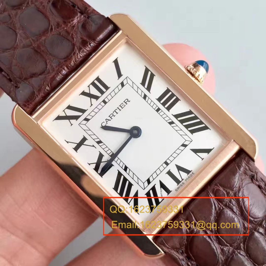 【视频解析】K11出品 Cartier  坦克 top 女表（金色_玫瑰金版本）W5200025/W5200024 wrist watches  