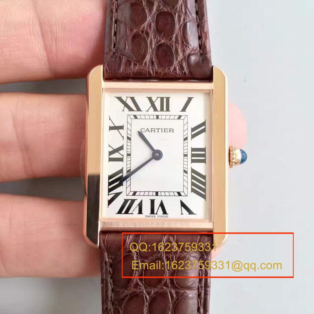【视频解析】K11出品 Cartier  坦克 top 女表（金色_玫瑰金版本）W5200025/W5200024 wrist watches  