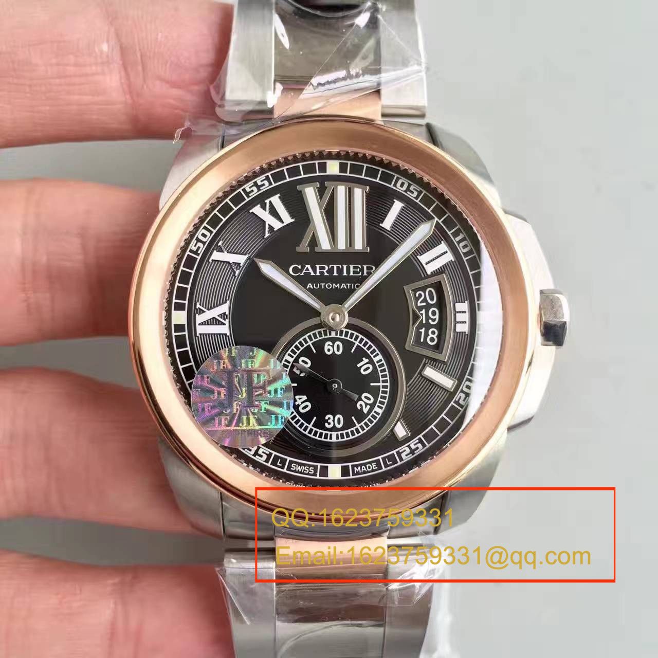 【JF1:1 High quality  Replica Watches 】 Cartier  CALIBRE DE  Cartier  系列W7100018 wrist watches  / K039