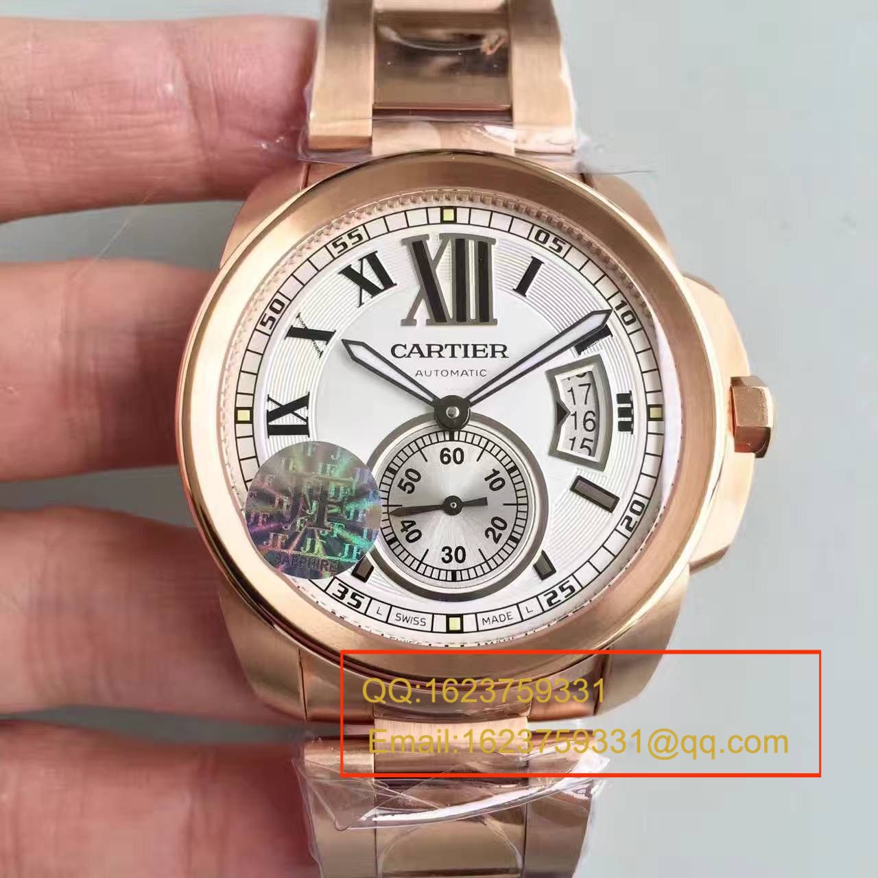 【JF1:1 High quality  Replica Watches 】 Cartier  CALIBRE DE  Cartier  系列W7100018 wrist watches  / K039
