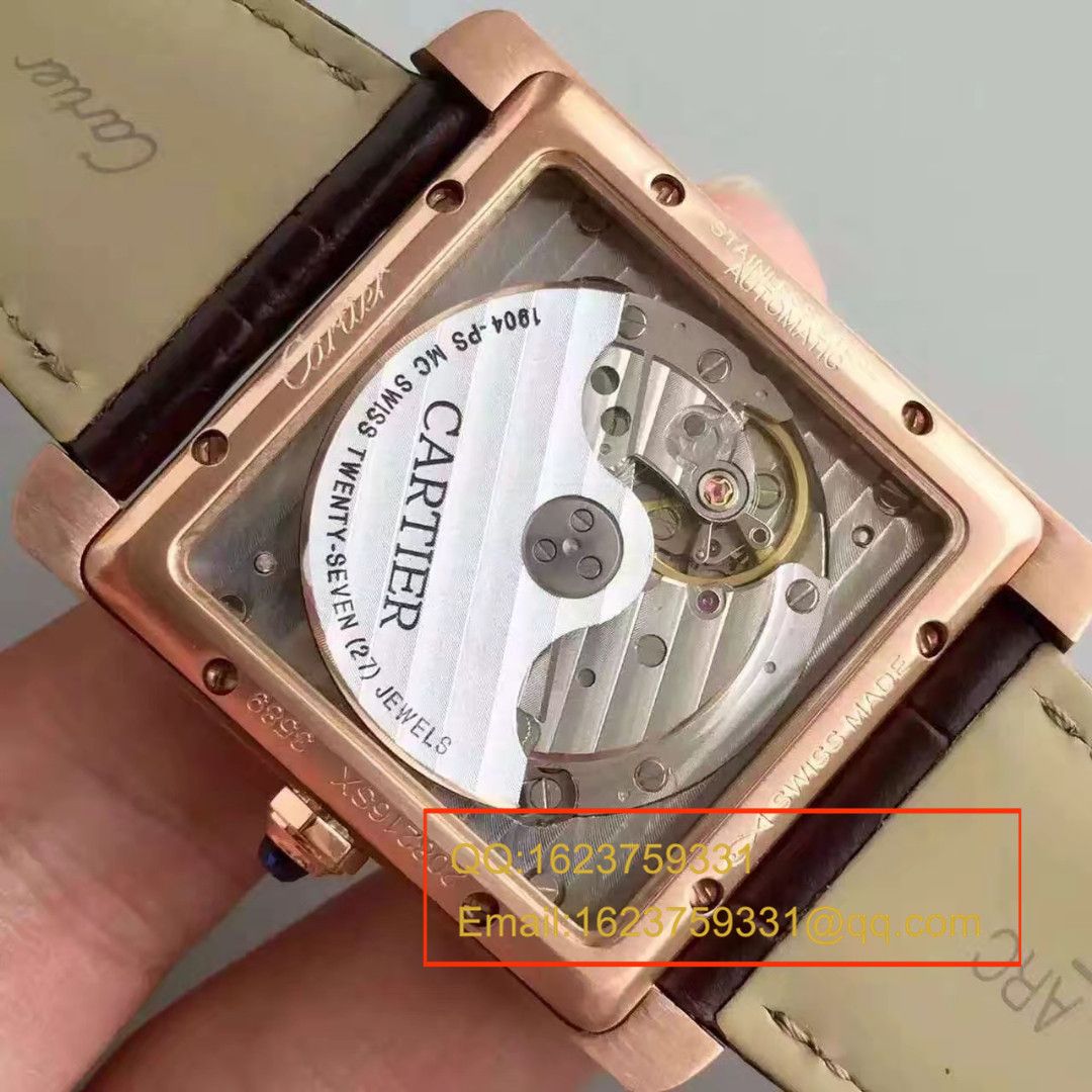 【JF Factory  Perfect  Replica Copy  Watches 】 Cartier  英式Tank MC坦克系列终极版本 W5330002 wrist watches  / KDY021