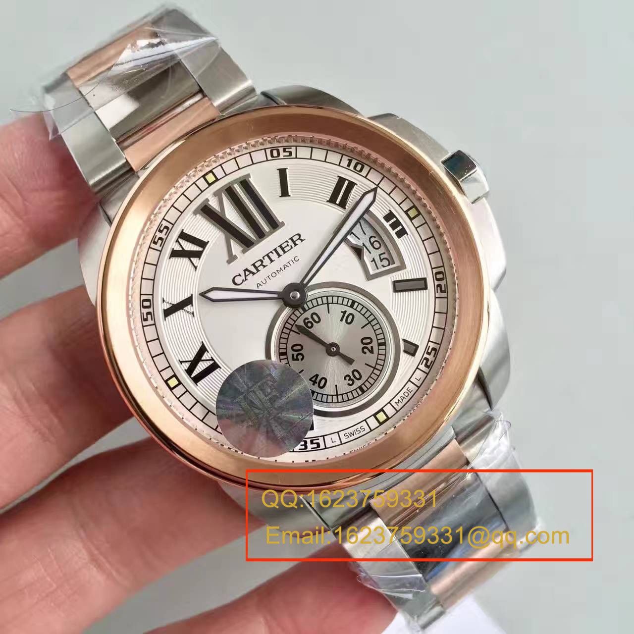 【JF Factory  Perfect  High quality  Copy  Watches 】 Cartier  卡历博 系列W7100036 wrist watches  / KDY012