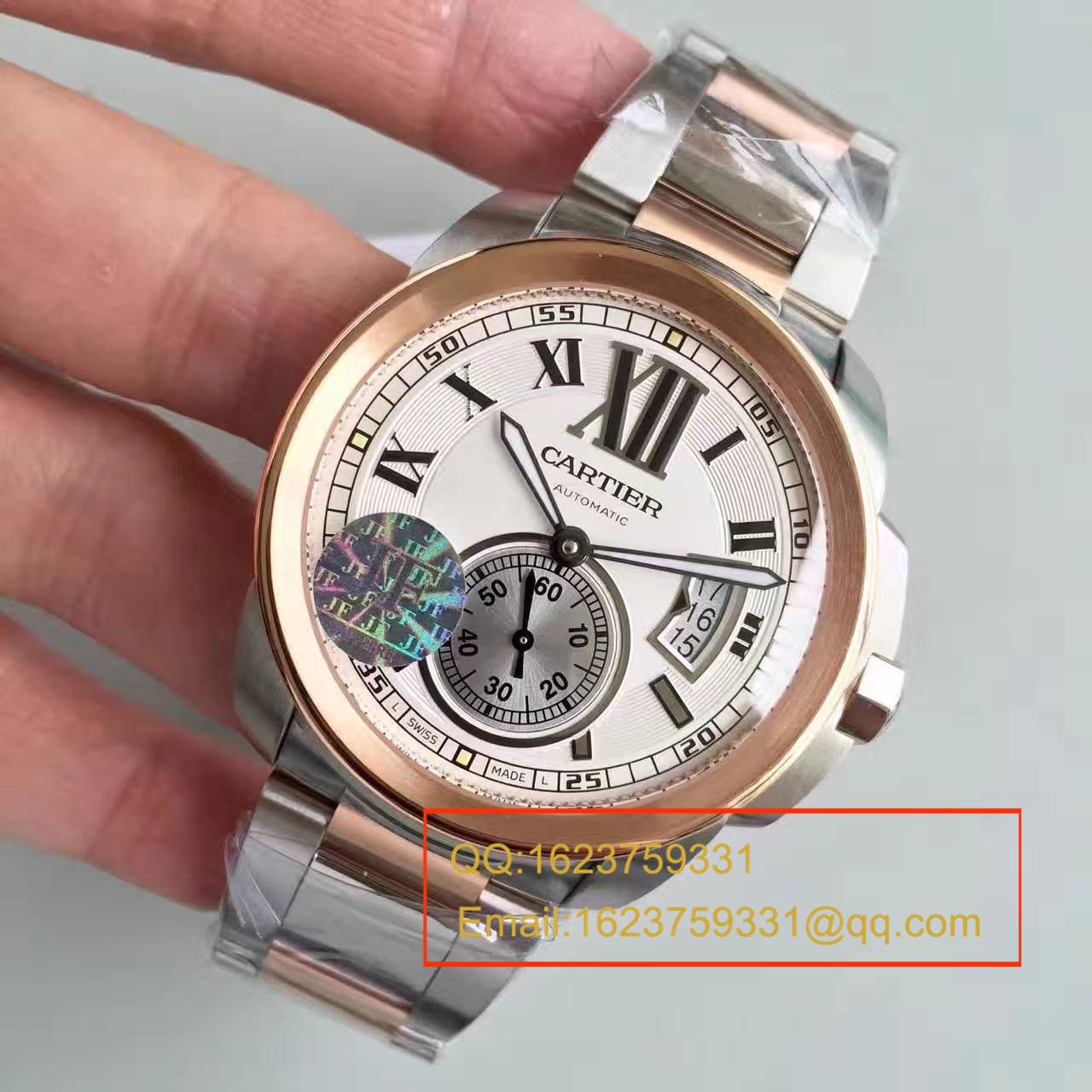 【JF Factory  Perfect  High quality  Copy  Watches 】 Cartier  卡历博 系列W7100036 wrist watches  / KDY012