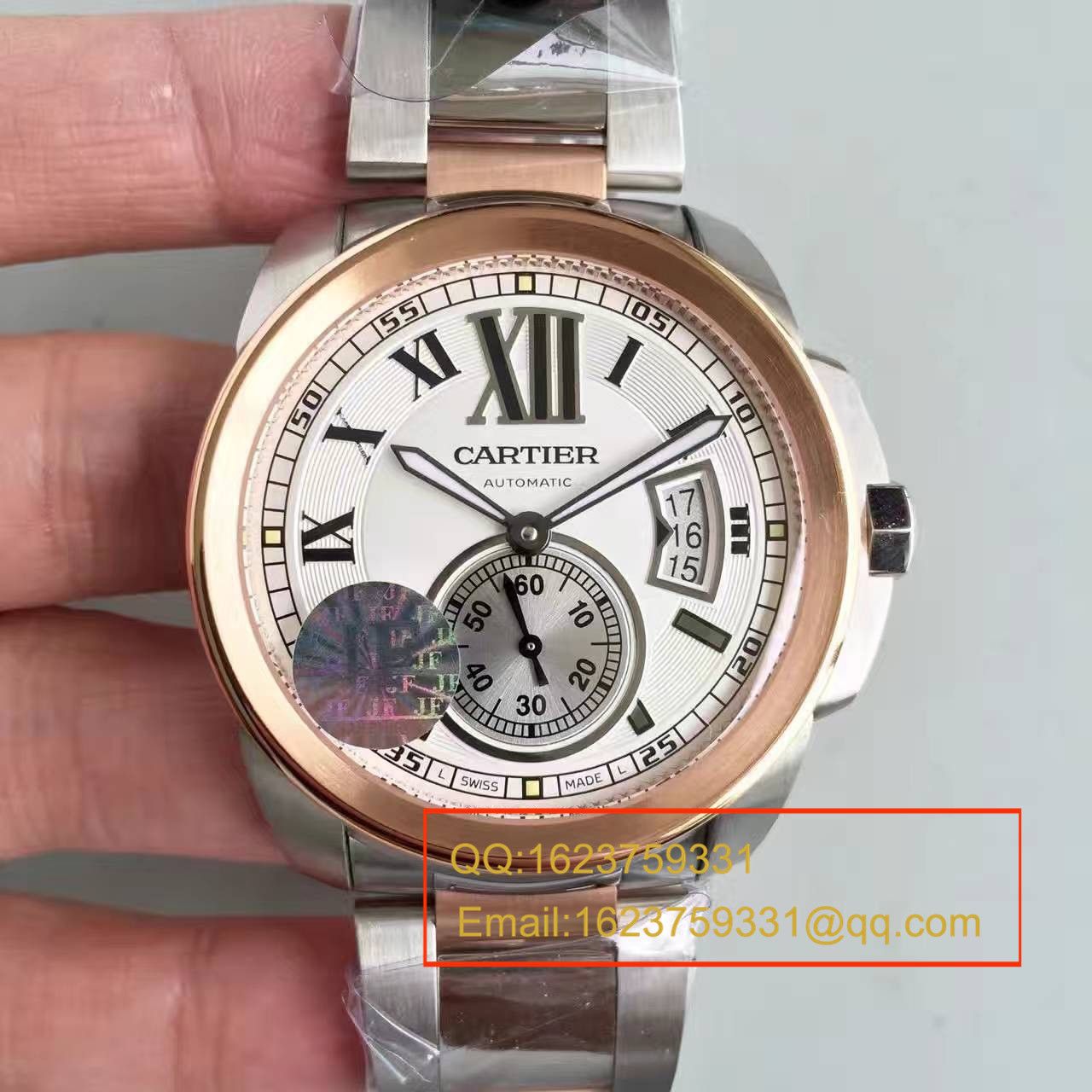 【JF Factory  Perfect  High quality  Copy  Watches 】 Cartier  卡历博 系列W7100036 wrist watches  / KDY012