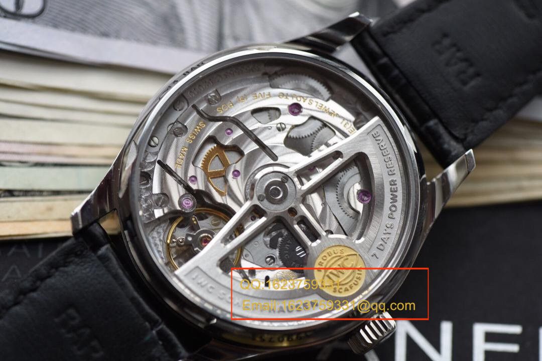 【ZF Factory  High quality 1:1 Knockoff  Watches 】IW500114 IWC 葡七V5版！同步专柜新葡七《 IWC 七日链》 / WG255