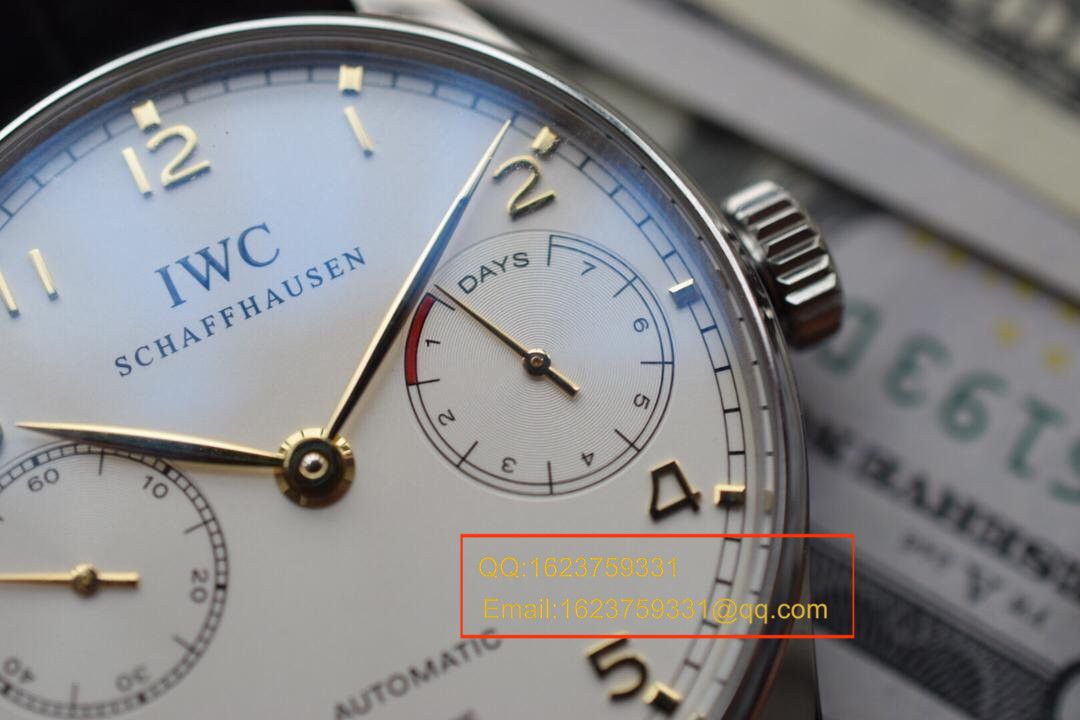【ZF Factory  High quality 1:1 Knockoff  Watches 】IW500114 IWC 葡七V5版！同步专柜新葡七《 IWC 七日链》 / WG255