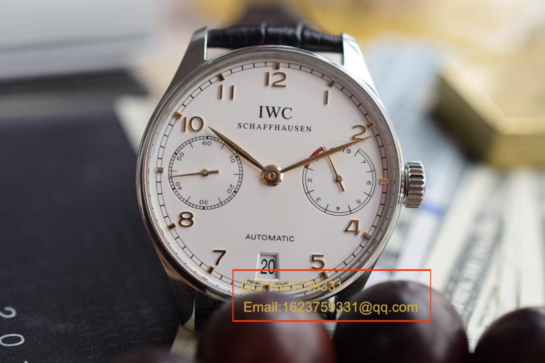 【ZF Factory  High quality 1:1 Knockoff  Watches 】IW500114 IWC 葡七V5版！同步专柜新葡七《 IWC 七日链》 / WG255