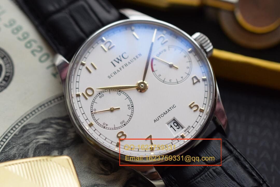 【ZF Factory  High quality 1:1 Knockoff  Watches 】IW500114 IWC 葡七V5版！同步专柜新葡七《 IWC 七日链》 / WG255
