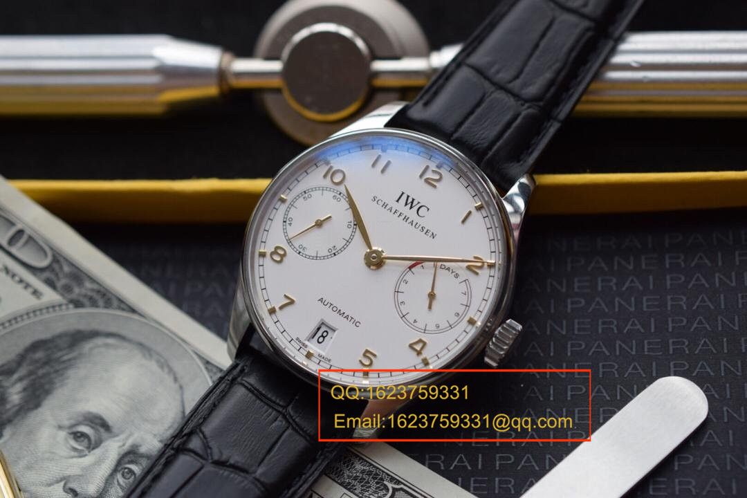【ZF Factory  High quality 1:1 Knockoff  Watches 】IW500114 IWC 葡七V5版！同步专柜新葡七《 IWC 七日链》 / WG255