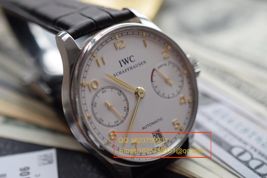 【ZF Factory  High quality 1:1 Knockoff  Watches 】IW500114 IWC 葡七V5版！同步专柜新葡七《 IWC 七日链》 / WG255