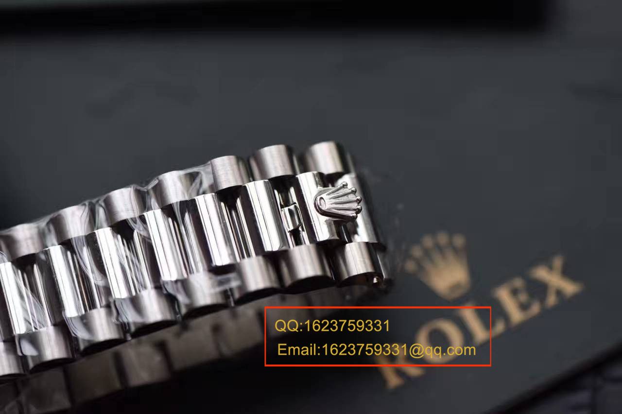 【实拍图鉴赏】EW Factory 1:1 High quality  Knockoff  Watches 之 Rolex  Day-Date 型系列228206-83416 wrist watches  / R113A