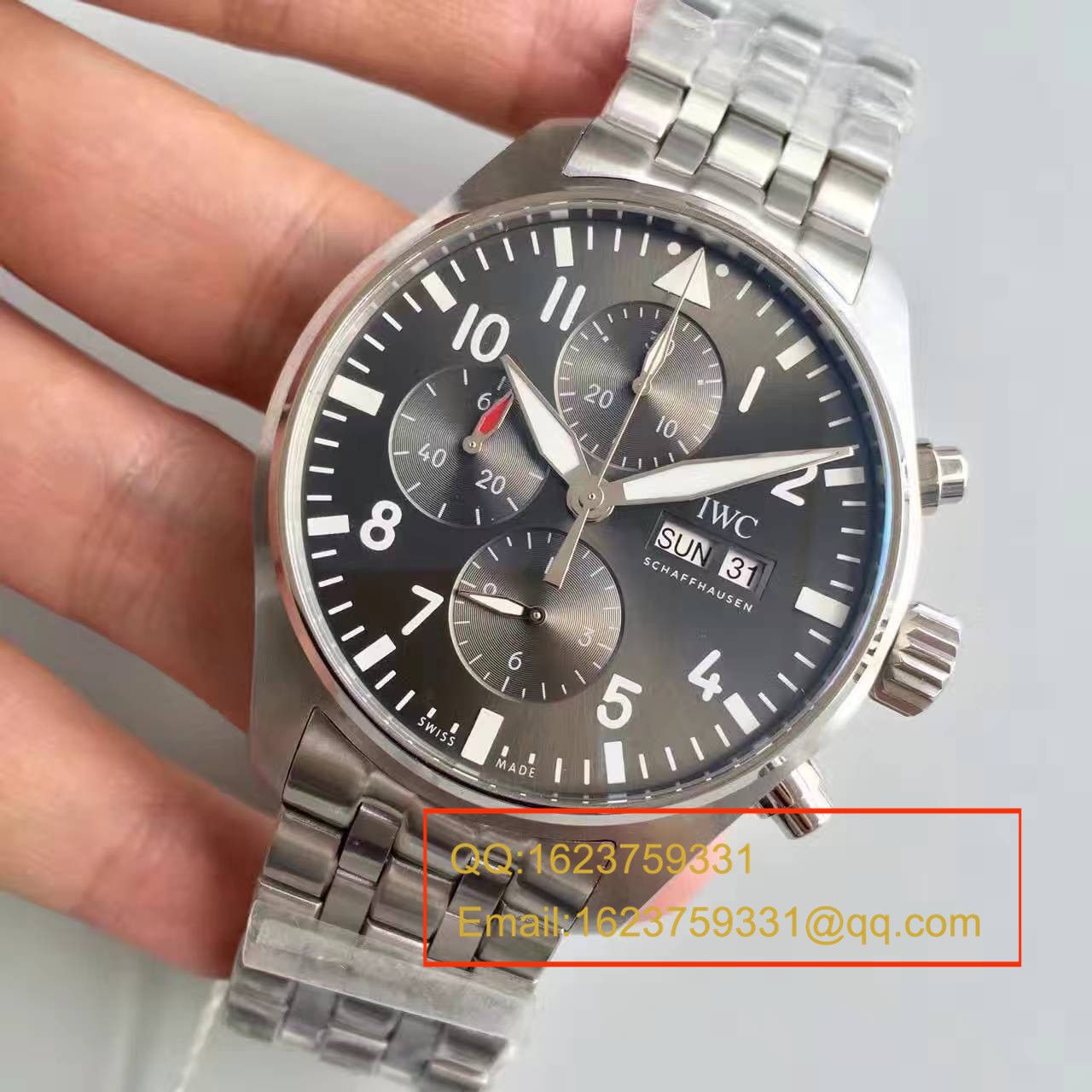 【ZF Factory 出品】 IWC 飞行员系列  IW377719 喷火战机计时机械 Watches  / WG172