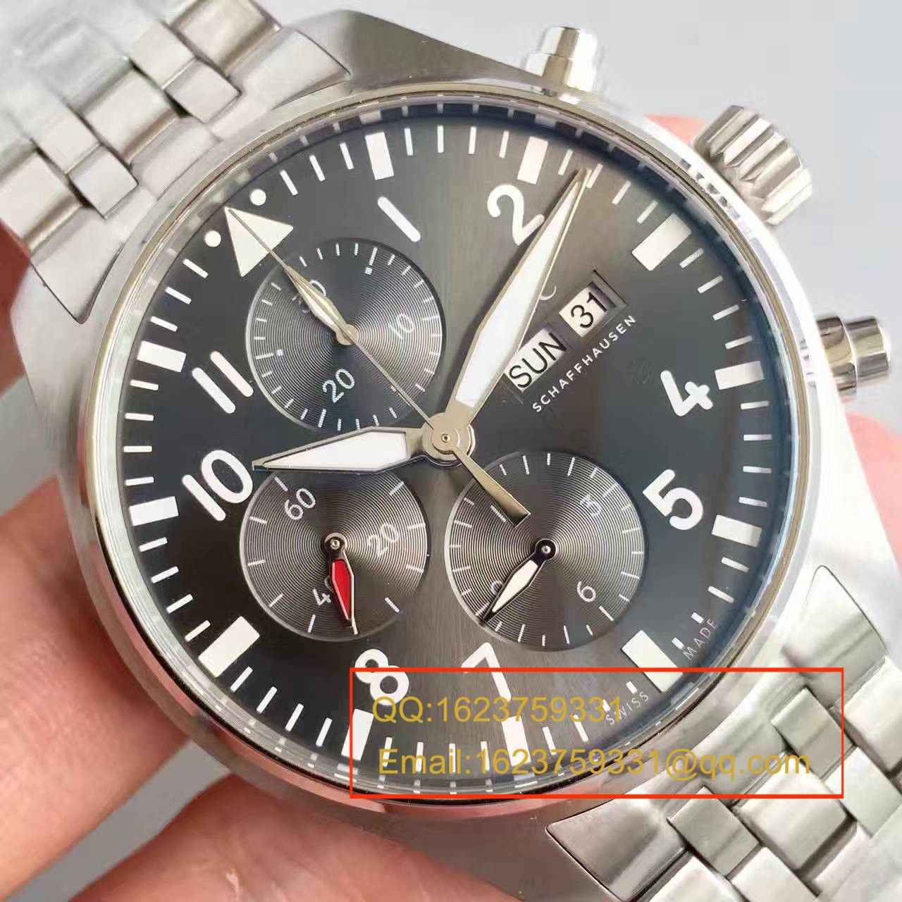 【ZF Factory 出品】 IWC 飞行员系列  IW377719 喷火战机计时机械 Watches  / WG172