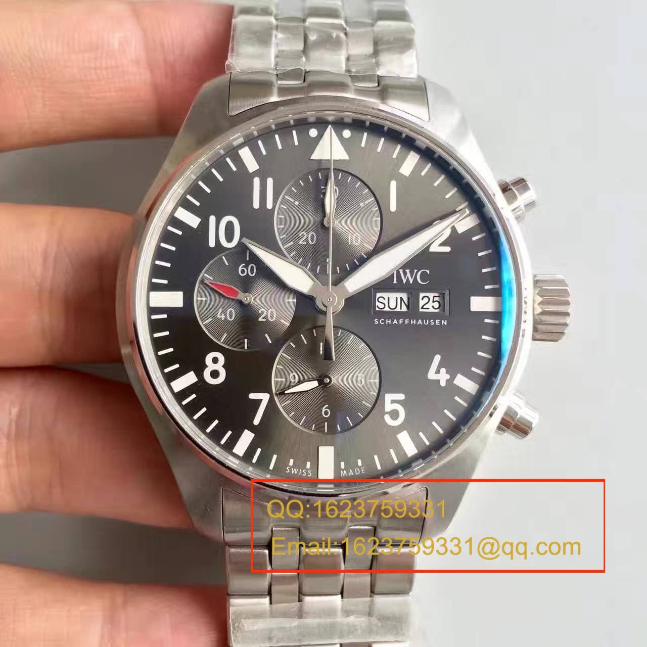 【ZF Factory 出品】 IWC 飞行员系列  IW377719 喷火战机计时机械 Watches  / WG172