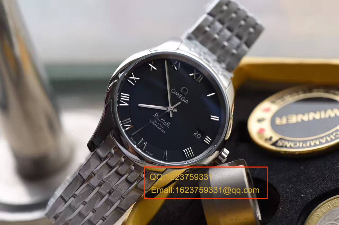 【SSS Factory  top 1:1 Replica Watches 】OMEGA碟飞系列431.10.41.21.01.001 wrist watches  黑面 / M204B