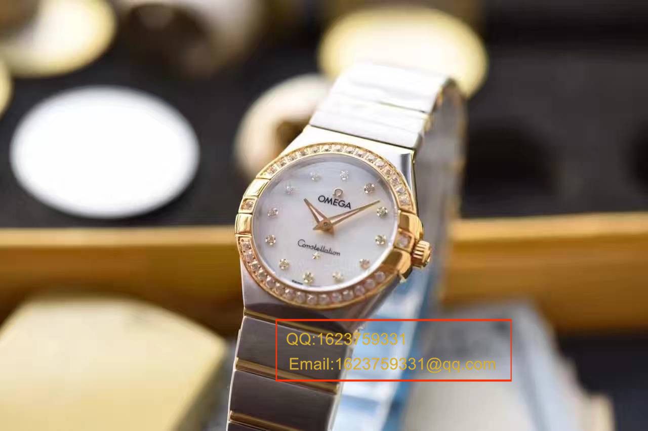 【视频解析】KZ台湾 Factory 1:1 Replica Watches 之OMEGA Constellation 女表 top 版本 / M227