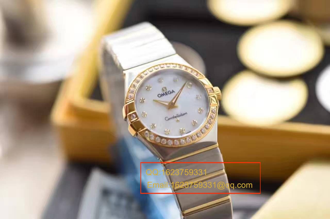 【视频解析】KZ台湾 Factory 1:1 Replica Watches 之OMEGA Constellation 女表 top 版本 / M227