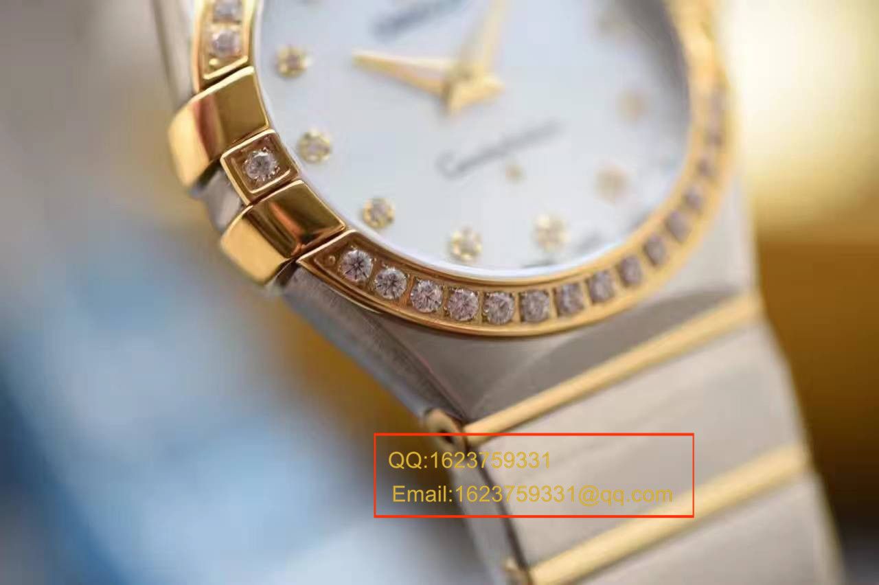 【视频解析】KZ台湾 Factory 1:1 Replica Watches 之OMEGA Constellation 女表 top 版本 / M227