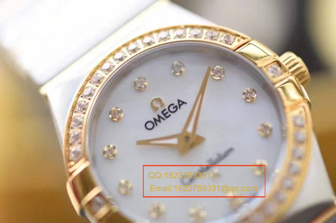 【视频解析】KZ台湾 Factory 1:1 Replica Watches 之OMEGA Constellation 女表 top 版本 / M227