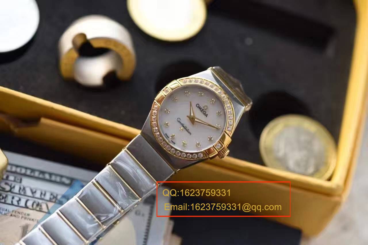 【视频解析】KZ台湾 Factory 1:1 Replica Watches 之OMEGA Constellation 女表 top 版本 / M227