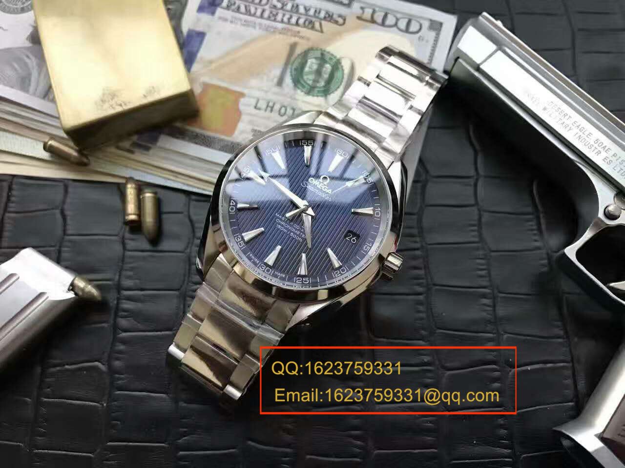 【独家视频测评KW1:1 High quality  Copy  Watches 】OMEGA Seamaster 系列231.10.42.21.03.003男表 / M215