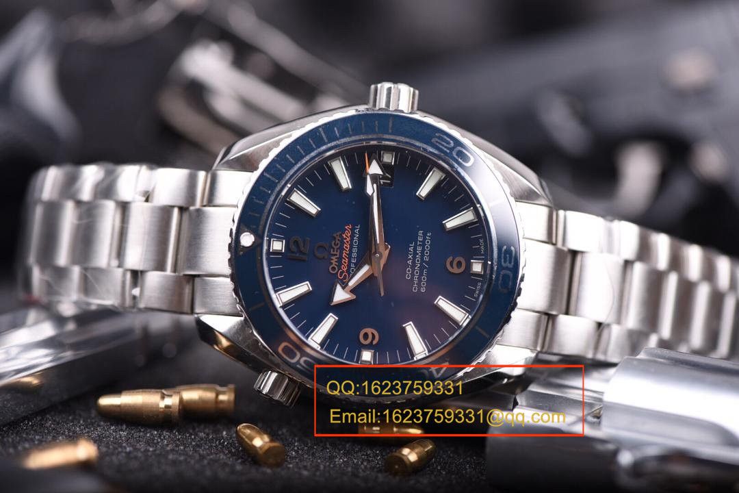 【独家视频测评KW Perfect  High quality  Copy  Watches 】OMEGA Seamaster 系列232.90.42.21.03.001 wrist watches  / M214
