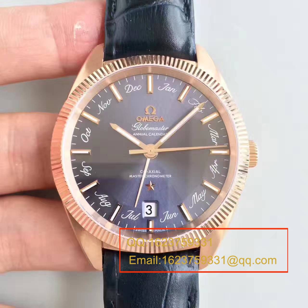 【OF Factory  Perfect  High quality  Replica Watches 】OMEGA Constellation 系列130.53.41.22.03.001尊霸年历 wrist watches  / MBA294
