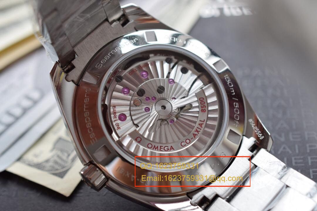 【独家视频测评KW Factory 1:1 Replica Watches 】OMEGA Seamaster 系列AQUA TERRA 150米系列231.10.42.21.02.003 wrist watches  / M135