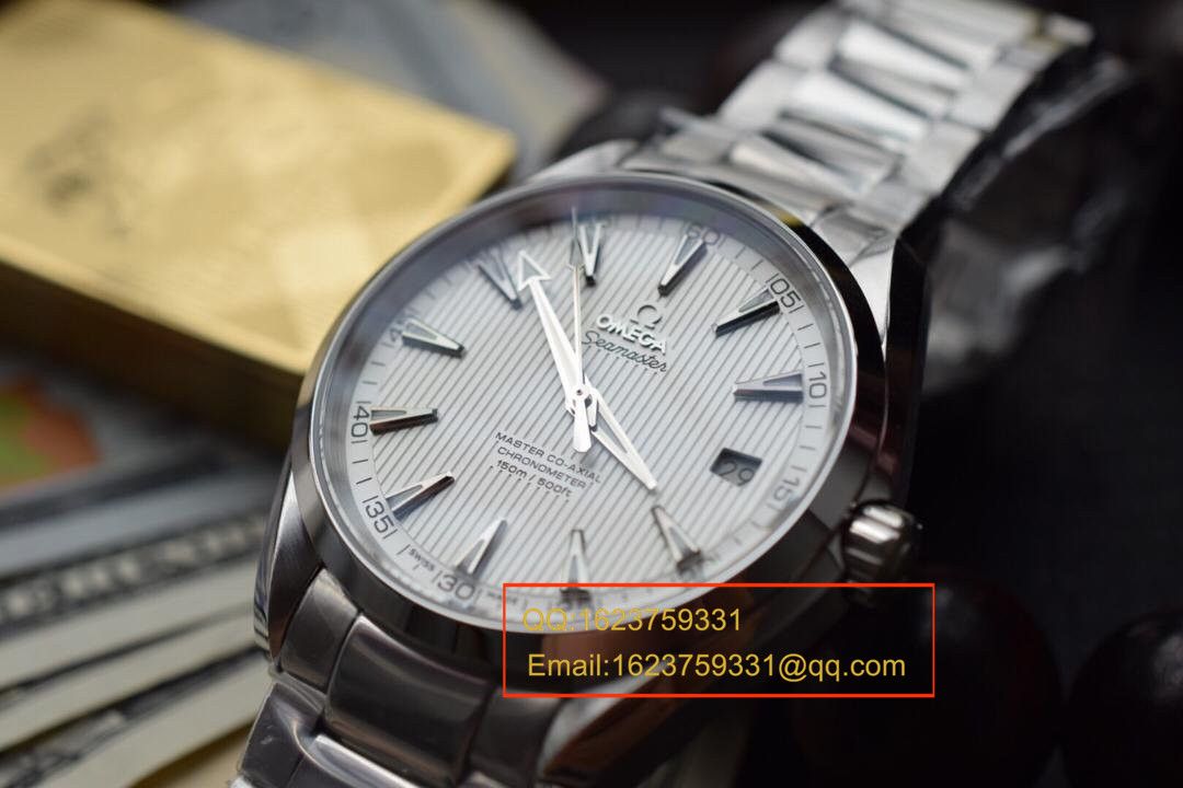 【独家视频测评KW Factory 1:1 Replica Watches 】OMEGA Seamaster 系列AQUA TERRA 150米系列231.10.42.21.02.003 wrist watches  / M135