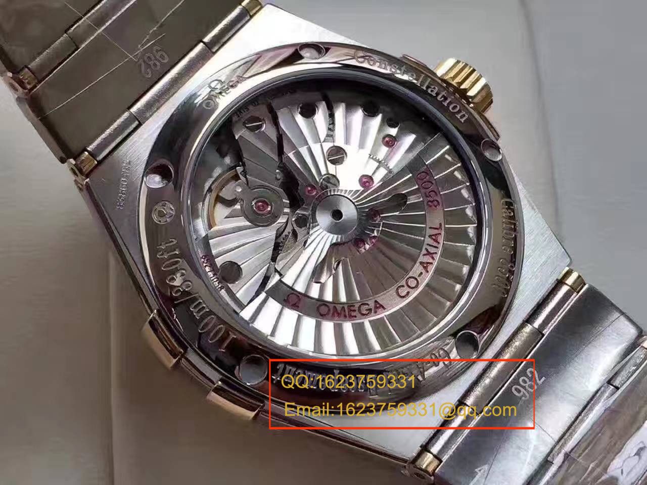 【HBBV6 Factory  Perfect  High quality  Copy  Watches 】OMEGA Constellation 系列123.20.38.21.58.001 wrist watches  
