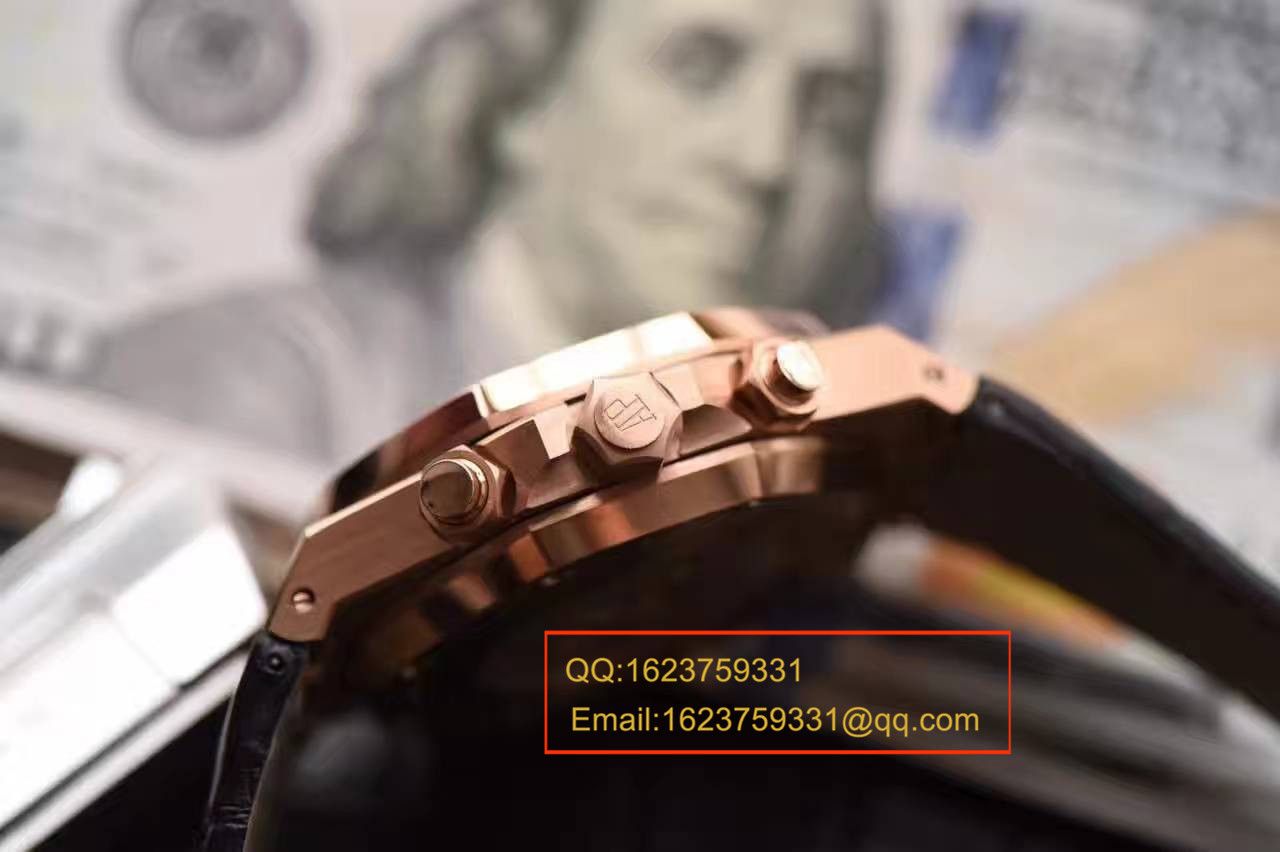 【独家视频测评JF1:1 top  Replica Copy  Watches 】Audemars Piguet 皇家橡树系列26320OR.OO.D002CR.01 wrist watches  / APBC107